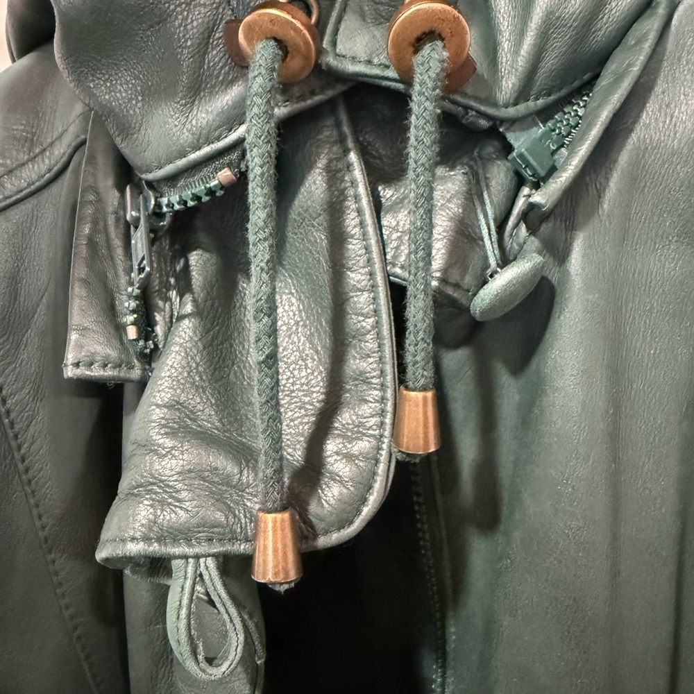 Jacqueline Ferrar Quilted Green Jacket - Picture 5 of 13